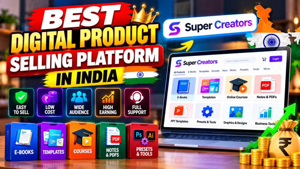 Best Digital Product Selling Platforms in India
